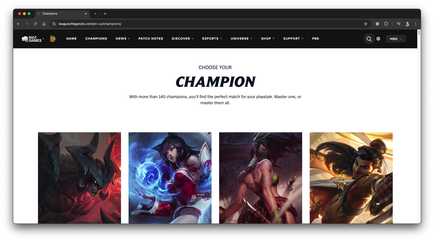 League of Legends champions