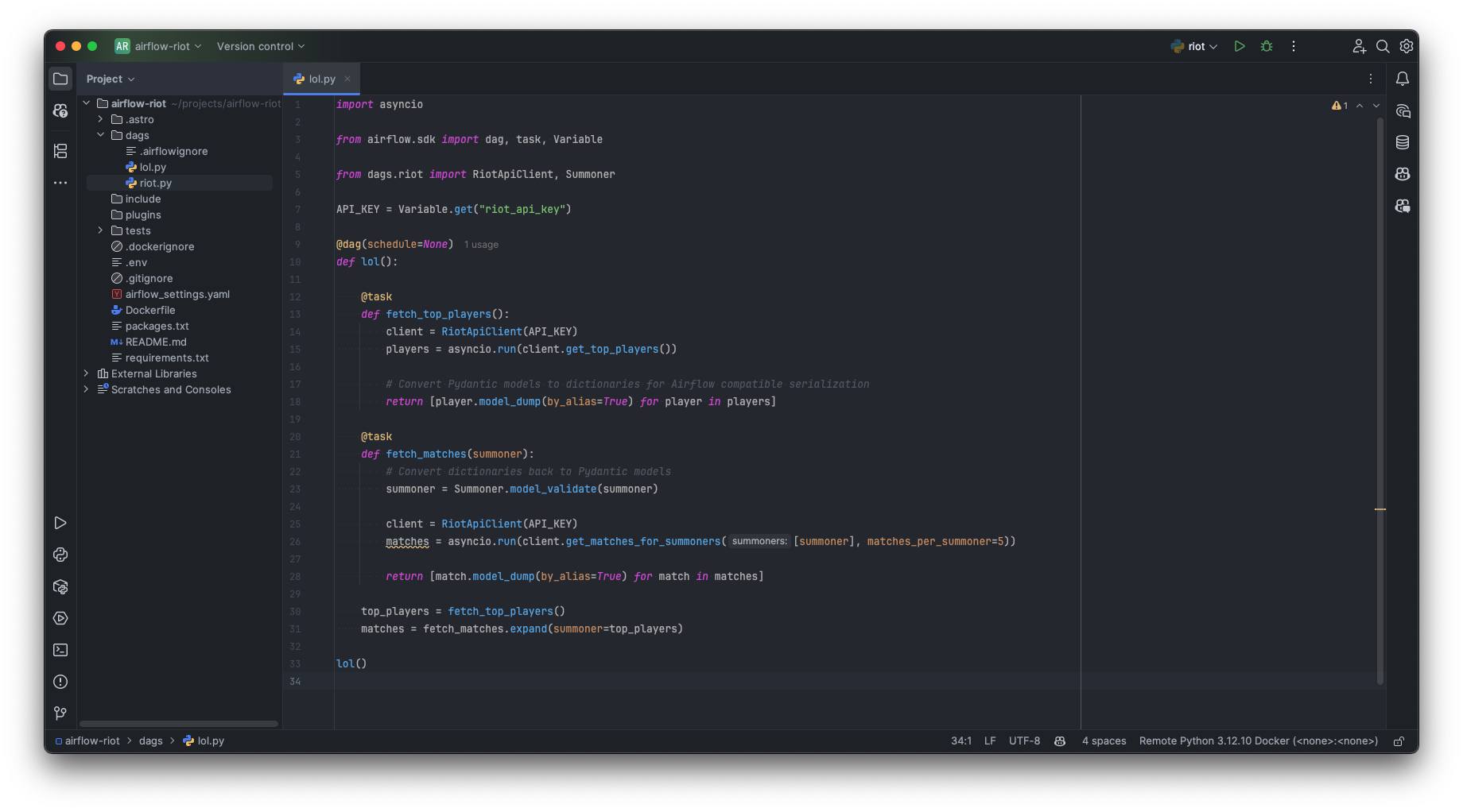 Dynamic Task Mapping implementation